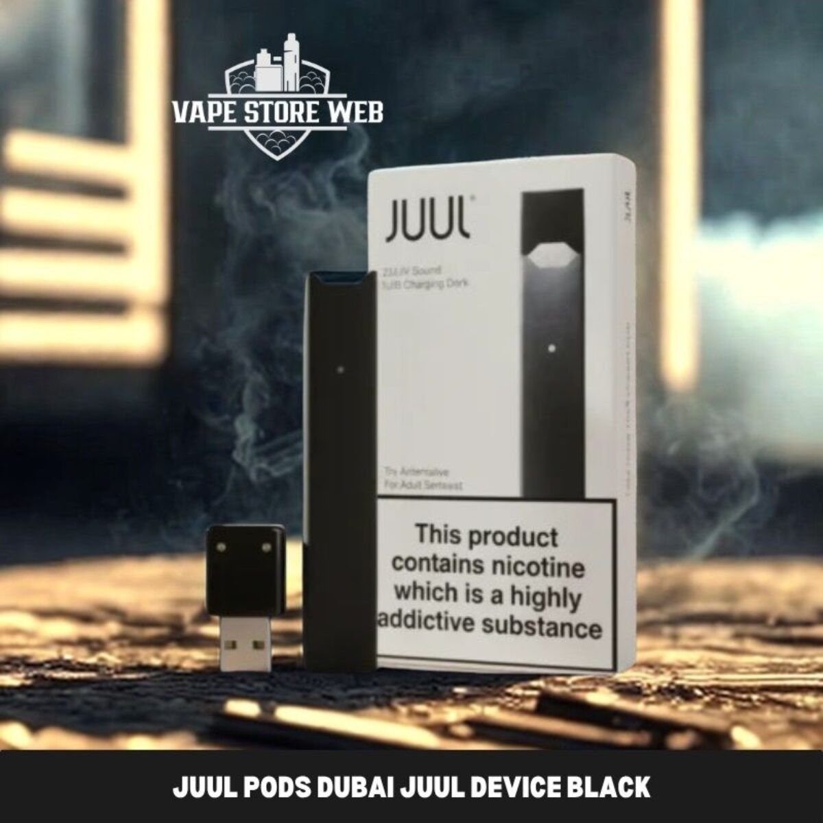 JUUL PODS DUBAI Juul Device Black by Juul – Buy Now