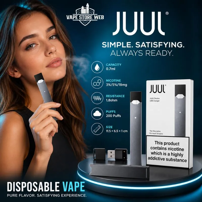 JUUL PODS DUBAI Juul Device Black 1 Juul Pods Dubai Juul Device Black