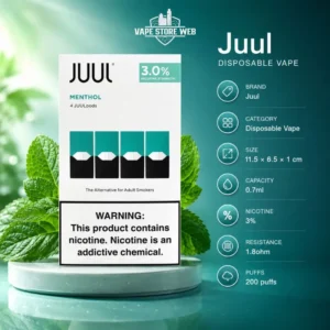 Juul Pods Dubai Menthol 3 (2)