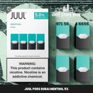 Juul Pods Dubai Menthol 5