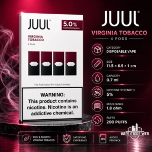 Juul Pods Dubai Virginia Tobacco 5 (2)