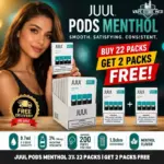 Juul pods menthol 3%