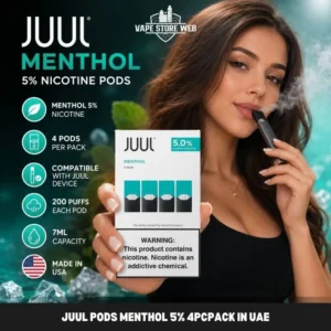 Juul Pods Menthol 5 4pcpack In Uae