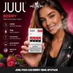 Juul pods uae berry 18mg 4pcpack