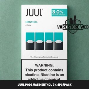 Juul Pods UAE Menthol 3% 4PcPack