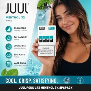 Juul Pods Uae Menthol 3 4pcpack