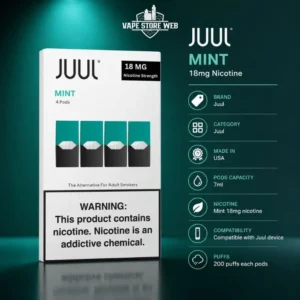 Juul Pods Uae Mint 18mg