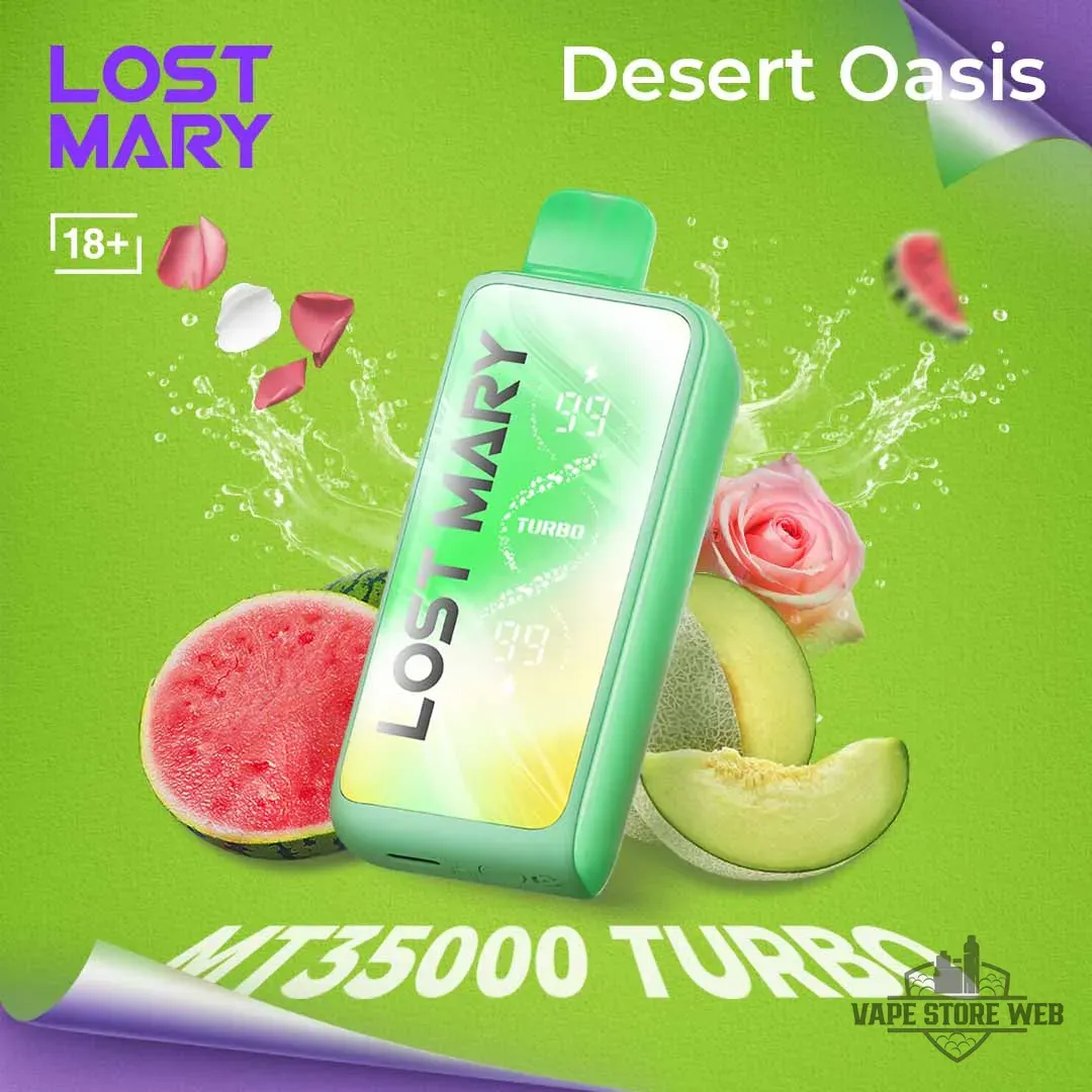 Lost Mary MT 35000 Puff Turbo 20mg Disposable Vape in Dubai 5 lost mary mt 35000 puff turbo 20mg disposable vape in dubai desert oasis