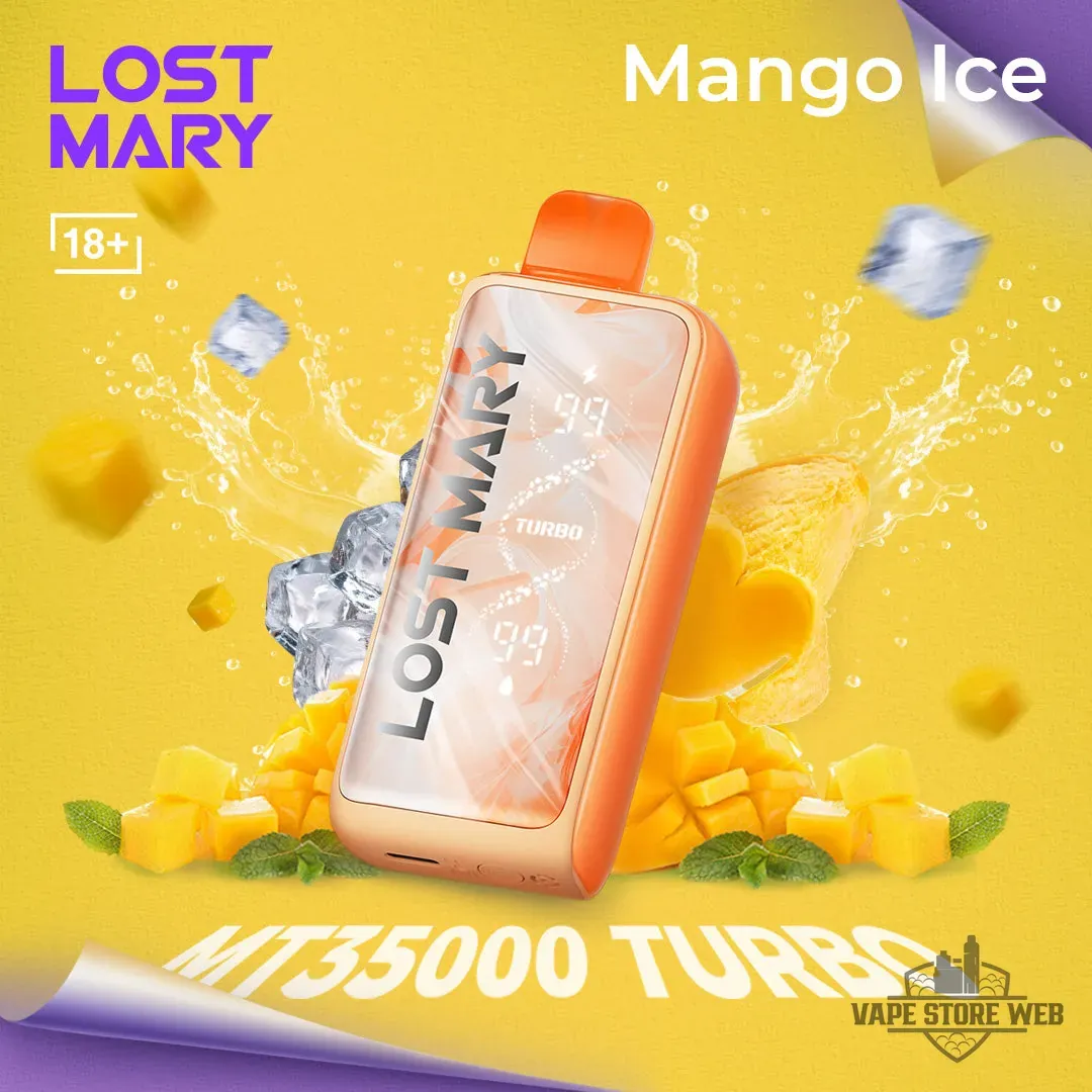 Lost Mary MT 35000 Puff Turbo 20mg Disposable Vape in Dubai 13 lost mary mt 35000 puff turbo 20mg disposable vape in dubai mango ice