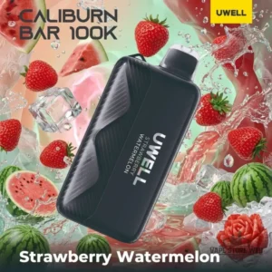 uwell caliburn bar 100k 20mg up to 100000 puffs disposable vape in the uae strawberry watermelon