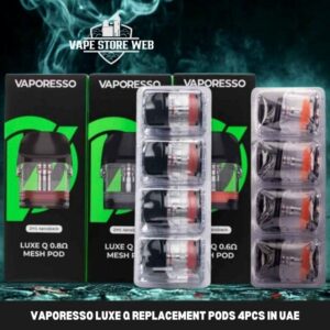 Vaporesso Luxe Q Replacement Pods 4pcs In Uae