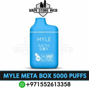How Does the MYLE Meta Box 5000 Adapt to Different Nicotine Preferences Without Changing the Overall Experience? 2 MYLE Meta Box 5000 Puffs 20mg & 50mg Disposable Vape in Dubai
