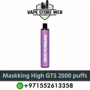 How Does the Maskking High GTS 2500 Puffs Disposable Vape Balance Simplicity with Strong Daily Satisfaction? 3 Maskking High GTS 2500 puffs Disposable Vape In UAE