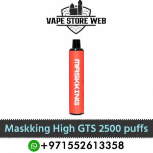 How Does the Maskking High GTS 2500 Puffs Disposable Vape Balance Simplicity with Strong Daily Satisfaction? 4 Maskking High GTS 2500 puffs Disposable Vape In UAE