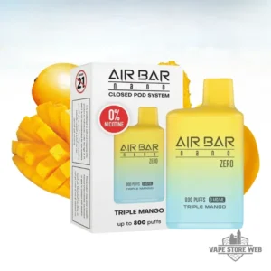 air bar nano 800 puffs 0mg in uae triple mango