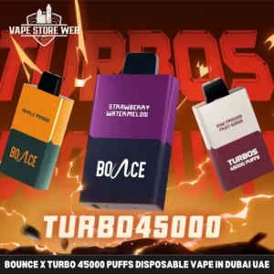 Home 1 Bounce X Turbo 45000 Puffs Disposable Vape in Dubai UAE