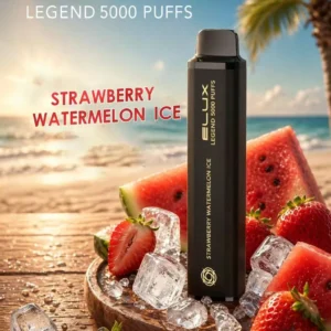 elux legend 5000 puffs 50mg disposable vape in uae strawberry watermelon ice