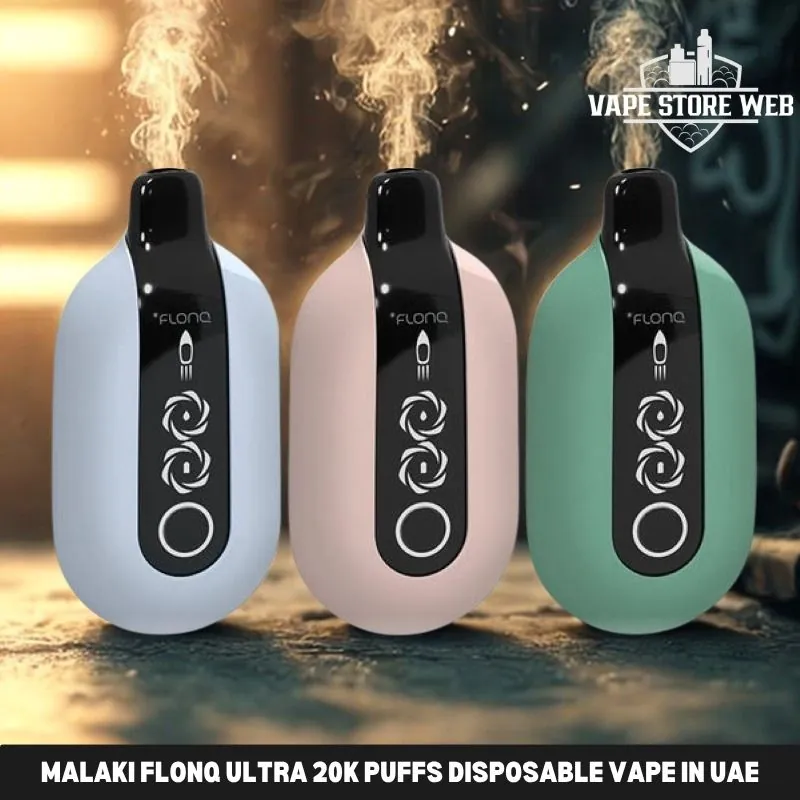 Malaki FLONQ Ultra 20k puffs Disposable Vape in UAE 1 Malaki FLONQ Ultra 20k puffs Disposable Vape in UAE