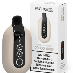 malaki flonq ultra 20k puffs disposable vape in uae vanilla ice cream 1