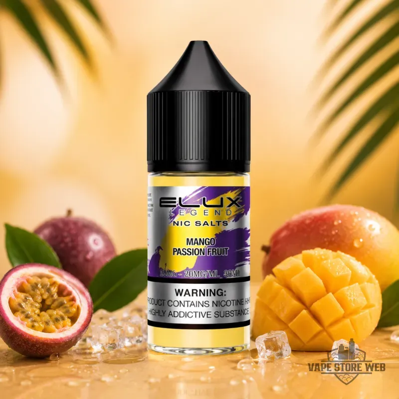 Elux Legend Nic Salts 20mg in UAE 5 Elux Legend Nic Salts 20mg In Uae Mango Passion Fruit