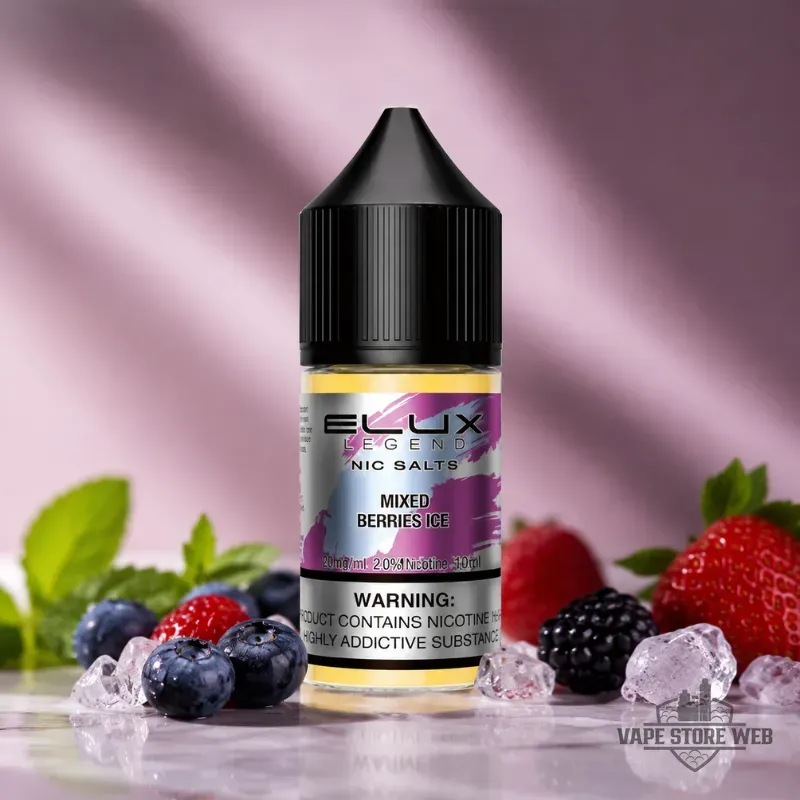 Elux Legend Nic Salts 20mg in UAE 6 Elux Legend Nic Salts 20mg In Uae Mixed Berries Ice
