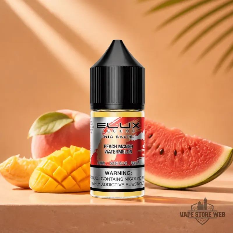 Elux Legend Nic Salts 50mg in UAE 9 Elux Legend Nic Salts 50mg In Uae Peach Mango Watermelon