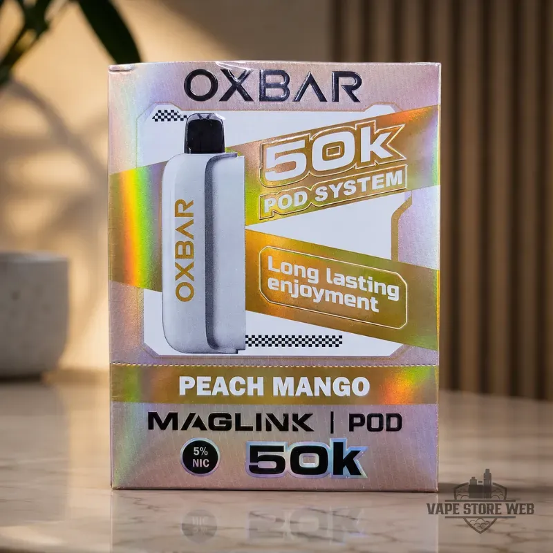 OXBAR Maglink 50K Only Pod in UAE 3 Oxbar Maglink 50k Only Pod In Uae Peach Mango