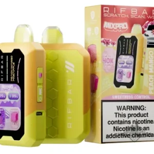 Rifbar Mixpro 40k 50mg Disposable Vape In Uae Peach Mango Pineapple