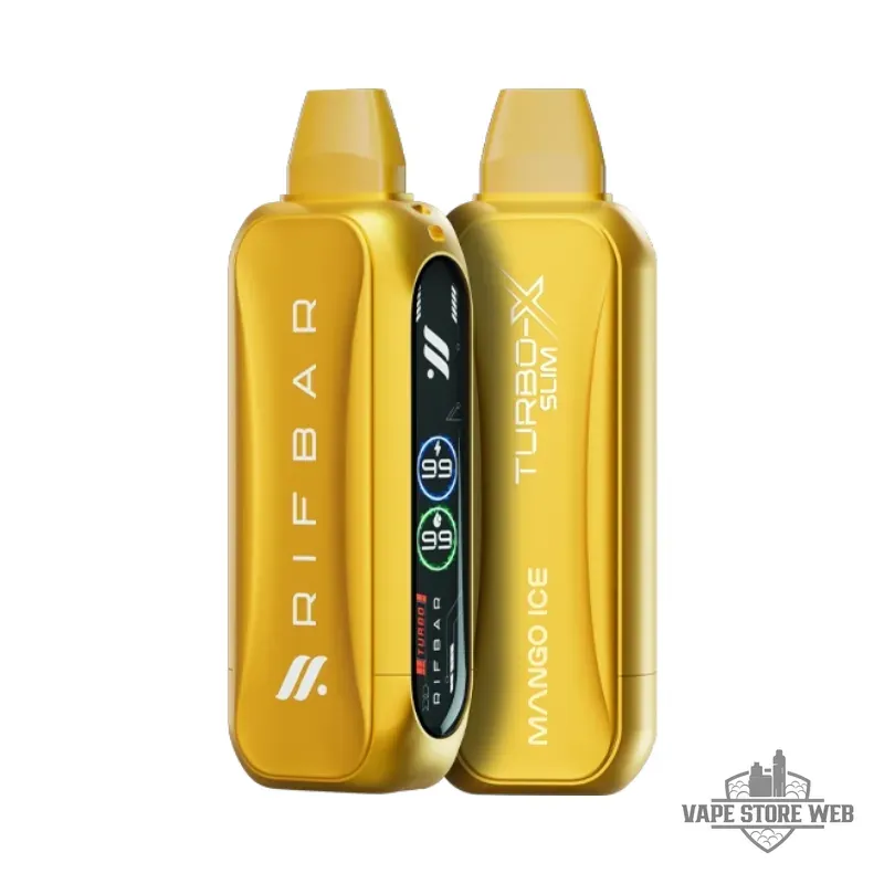 Rifbar Turbo-X Slim 20mg Disposable Vape in Dubai 5 Rifbar Turbo X Slim 20mg Disposable Vape In Dubai Mango Ice