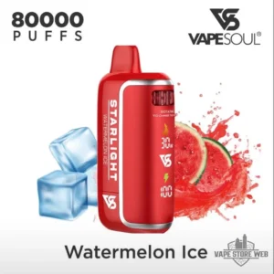 Vapesoul Starlight 80000 Puffs Disposable Vape Watermelon Ice