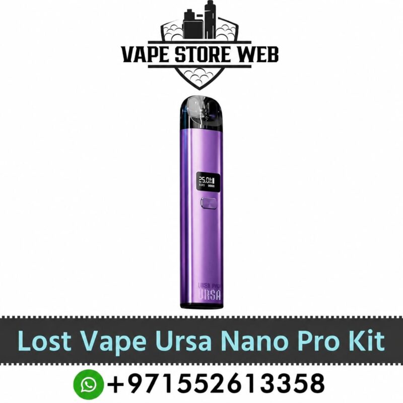 Can the Lost Vape Ursa Nano Pro Adapt to Different Vaping Preferences Over Time? 23 Lost Vape Ursa Nano Pro Pod Kit 900mAh Vape Kit 25W Starter Kit in Dubai, UAE