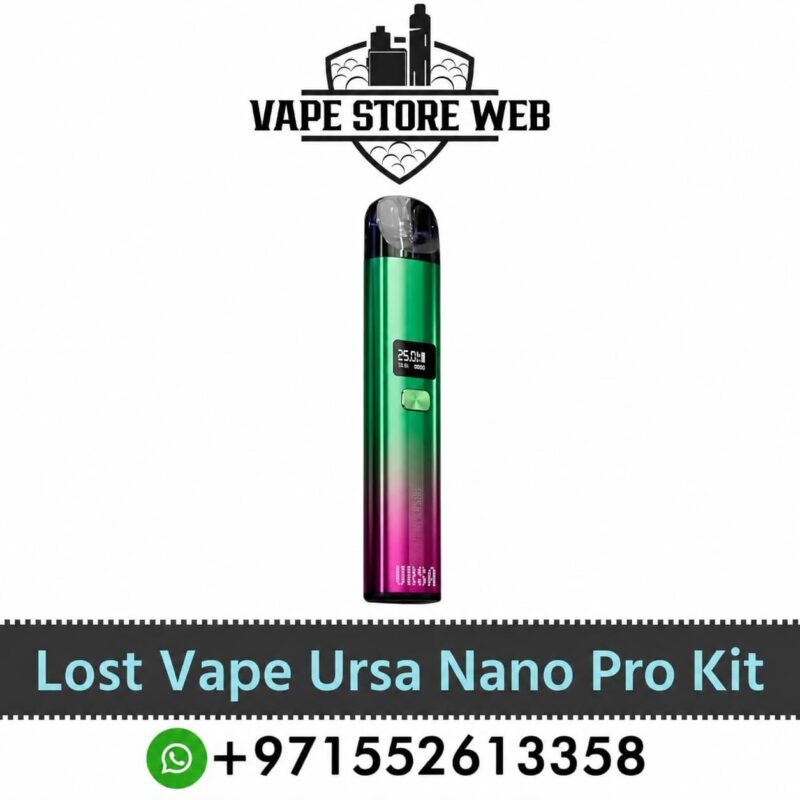 Can the Lost Vape Ursa Nano Pro Adapt to Different Vaping Preferences Over Time? 12 Lost Vape Ursa Nano Pro Pod Kit 900mAh Vape Kit 25W Starter Kit in Dubai, UAE