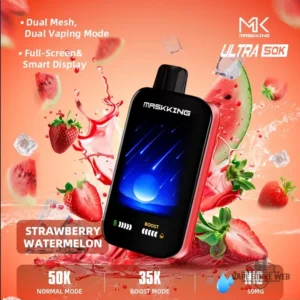 Home 18 Maskking Ultra 50000 Puffs Disposable 50mg In The Uae Strawberry Watermelon