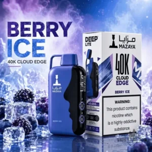 mazaya 40k deep lite 20mg disposable vape in dubai berry ice