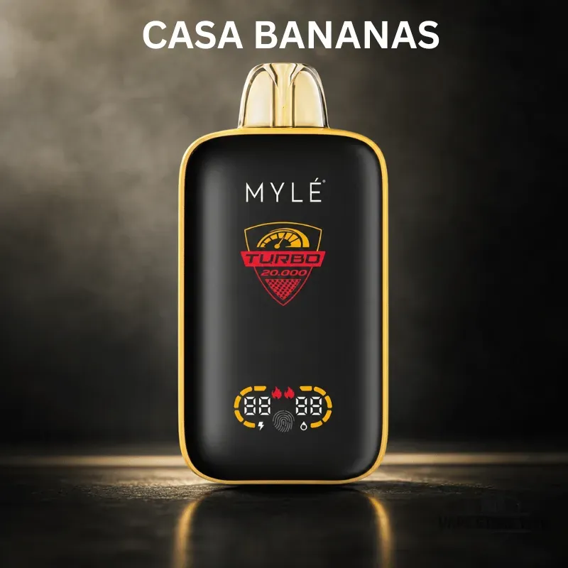 MYLE Turbo 20000 Puffs 50MG Disposable Vape 12 myle turbo 20000 puffs 50mg disposable vape casa bananas