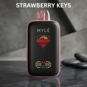 myle turbo 20000 puffs 50mg disposable vape strawberry keys