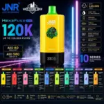 Jnr hexafuse 120k puffs disposable vape