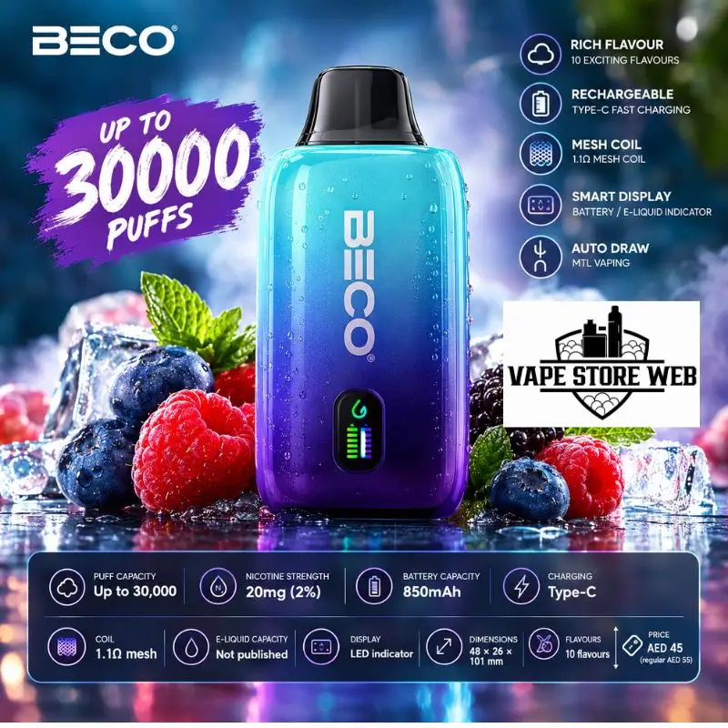 Beco pop 30000 puffs disposable vape