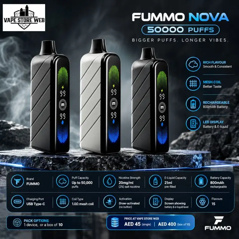 Fummo-Nova-50000-Puffs-Disposable-Vape-20mg-in-the-UAE