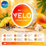 Velo tropical mango nicotine pouches 14mg