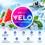 Velo wintery watermelon nicotine pouches