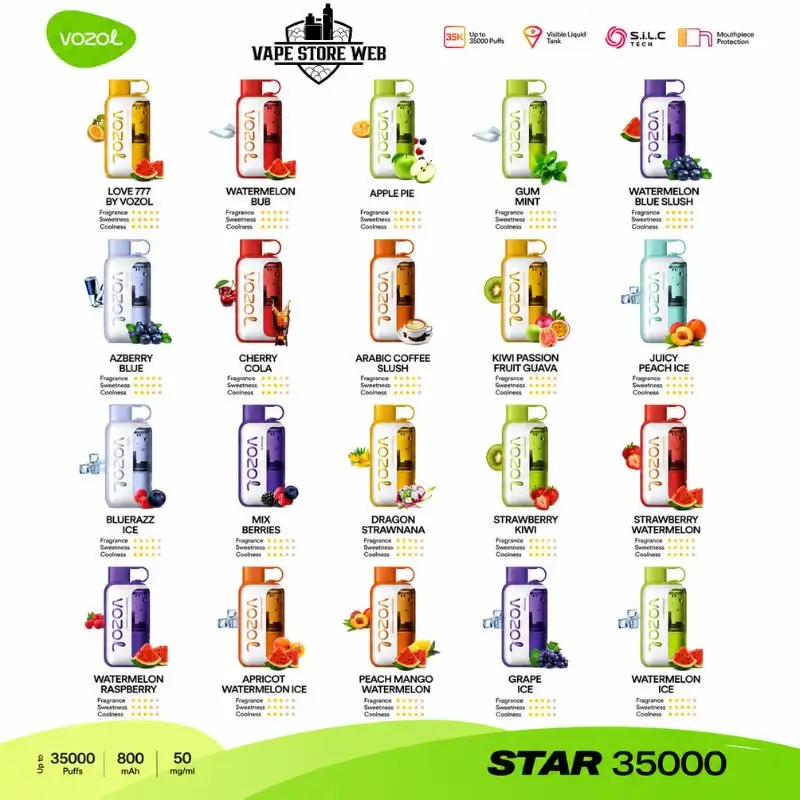 VOZOL Star 35000 review — the disposable vape in Dubai
