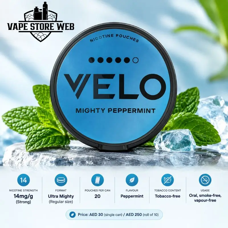 Velo ultra mighty peppermint 14mg in