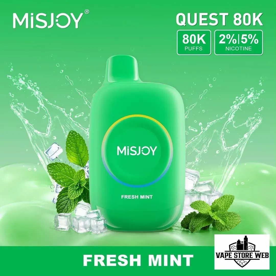 MISJOY Quest 80000 Puffs Disposable Vape Fresh Mint