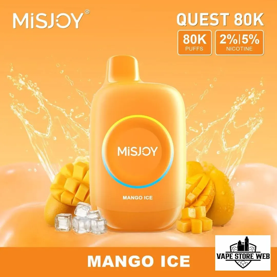 MISJOY Quest 80000 Puffs Disposable Vape Mango Ice