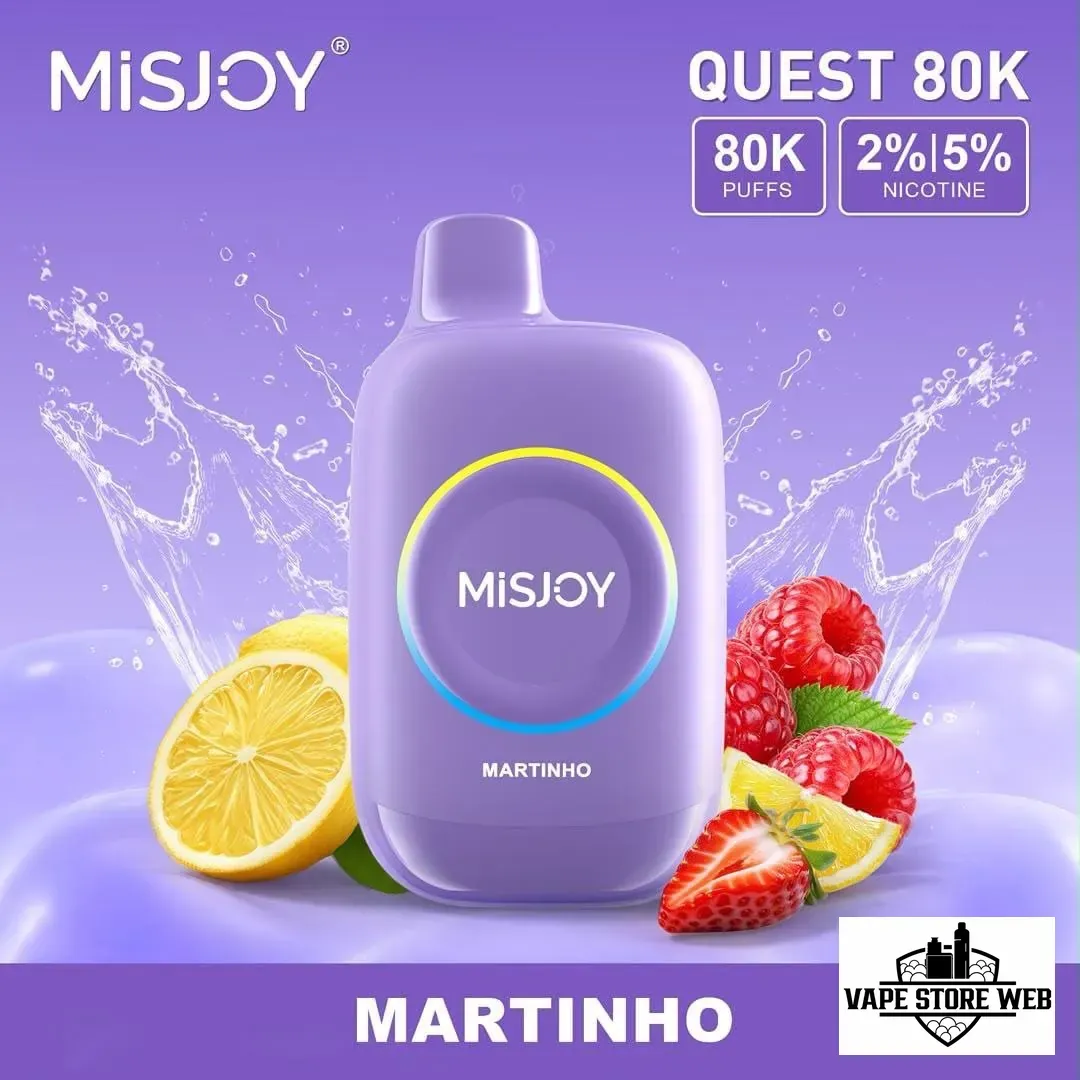 MISJOY Quest 80000 Puffs Disposable Vape Martinho