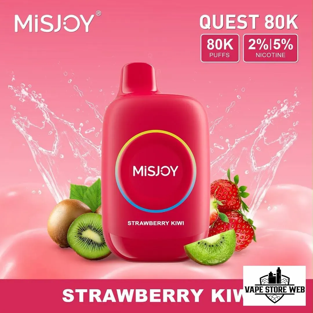 MISJOY Quest 80000 Puffs Disposable Vape Strawberry Kiwi