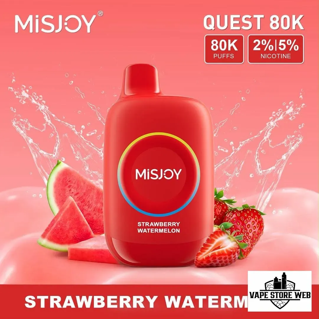 MISJOY Quest 80000 Puffs Disposable Vape Strawberry Watermelon