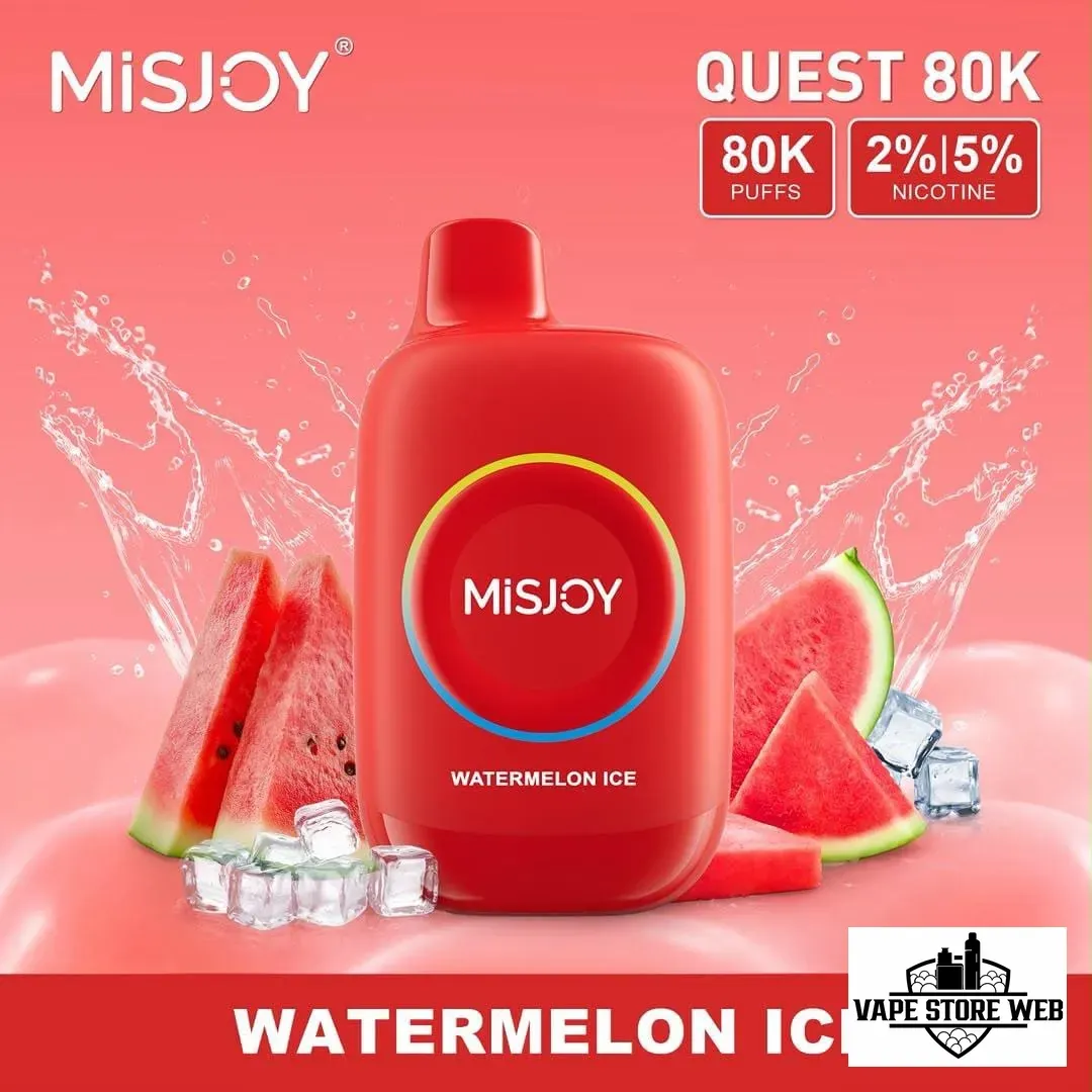 MISJOY Quest 80000 Puffs Disposable Vape Watermelon Ice
