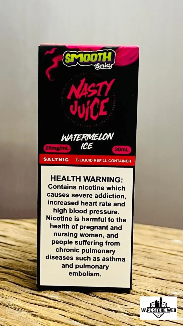 Nasty Juice Saltnic 20mg 30ml E-liquid Smooth Watermelon Ice